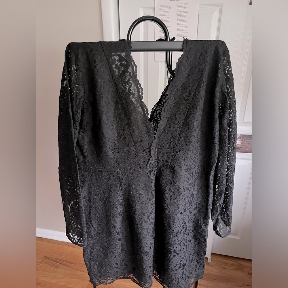 H&M black dress XL